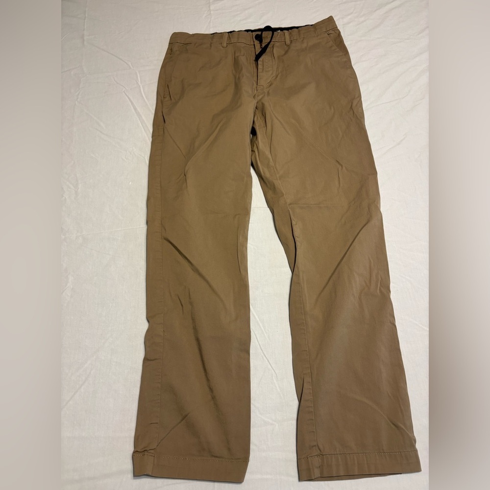 Goodfellow & Co Men's Tan Dress Pants 24 W X 32 L added stretch, quick dry